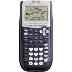 Texas Instruments TI-84 PLUS grafický počítač čierna, sivá na batérie (š x v x h) 89 x 27 x 192 mm; 84PL/TBL/4E11/A