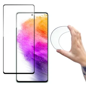 Wozinsky ochranné sklo pre Samsung Galaxy A73 transparentné / Ochranné sklo displeja / Full Cover / Case Friendly