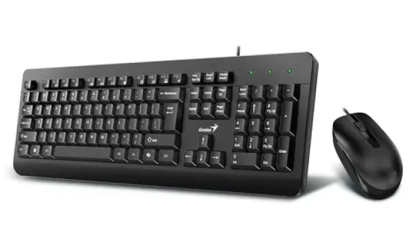 Genius KM-160 čierna / Drôtový set / Copilot / USB / CZ+SK layout (31330001433)