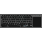 YENKEE YKB 5000CS WL šedá / Bezdrôtová klávesnica s touchpadom / 2.4GHz / CZ Layout (45017521)