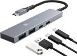 Techly Hub USB 4p. 2USB 3.2-2USB-C