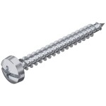 OBO Bettermann 4758 4.0X15 3195201 vrut 4 mm 15 mm krížová dražka Pozidriv ocel pozinkované 200 ks; 3195201