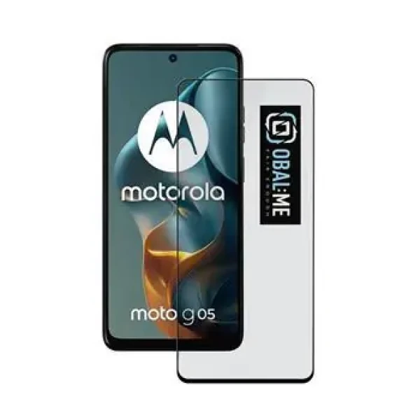 Obal:Me 5D Tvrdené Sklo pre Motorola G05/E15 Black (57983124898)