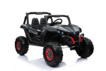 Mamido Mamido Elektrické autíčko Buggy SuperStar 4x4 lakované Black Carbon