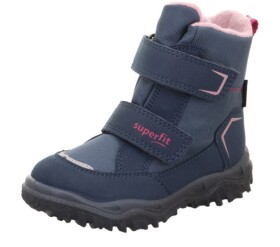 Dievčenské zimné topánky HUSKY Blue/Pink Superfit 1-006081-8010 - 36
