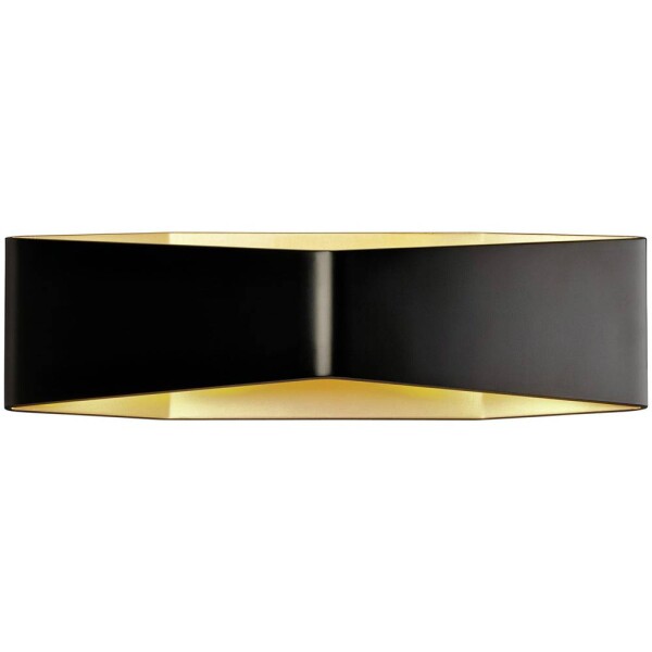 SLV 151740 LED nástenné svetlo 22 W čierna, mosadz; 151740