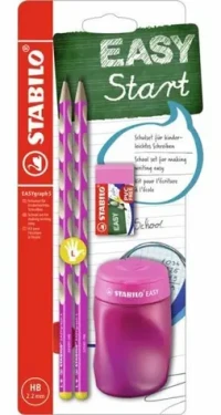 STABILO® EASYgraph Školský set pre ľavákov ružový (140497)