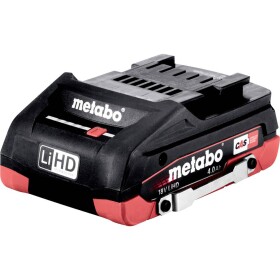 Metabo LiHD Akkupack DS 18 V - 4,0 Ah AIR COOLED 624989000 náhradný akumulátor pre elektrické náradie 4.0 Ah Li-Ion akumulátor; 624989000