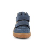 Chlapčenské celoročné členkové barefoot topánky F-MOTION TEX DENIM Froddo G3110285-2 - 29
