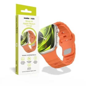 Mobile Origin Strap III remienok pre Apple Watch 49mm/46mm/45mm/44mm oranžová (AWMS-03-ORG)