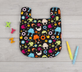 CuddleCo Comfi-Cush, Vložka do kočíka Mini, 41x34cm, Roboti