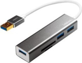 LogiLink 1x SD + 3x USB-A 3.0 (UA0306)