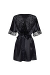 Dámsky župan Delight - BEAUTY NIGHT FASHION černá L/XL
