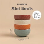 Mason Cash Kameninové misky Pumpkin 200 ml – set 4 ks