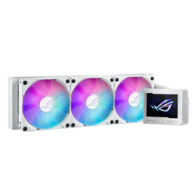 Asus ROG RYUJIN III 360 biela / komplet vodného chladenia CPU / 360mm / 29.7 dB / 71.6 CFM / max 2000 RPM / ARGB (90RC00L2-M0UAY0)