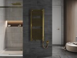 MEXEN/S - Mars radiátor + vykurovacia tyč 1200 x 500 mm, 600 W, zlatá W110-1200-500-2600-50