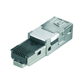 Weidmüller IE-PI-RJ45-FH-B neupravený zástrčkový konektor pre senzory - aktory, 1132020000, 10 ks; 1132020000