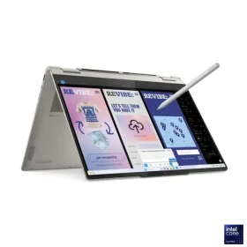 Lenovo Yoga 7 2-in-1 14ILL10 béžová / 14" 2.8K / Intel Core Ultra 5 2.0Ghz / 16GB / 1TB SSD / Intel Arc / W11 Home (83JQ0044CK)
