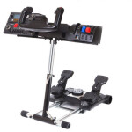 Wheel Stand Pro DELUXE V2, stojan na joystick Saitek Pro Rudder, Pro Flight Yoke System Saitek