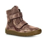 Froddo Tex Winter G3160246-13 Pink/Gold zimné barefoot topánky 30 EUR