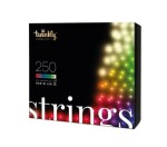 Twinkly Strings Special Edition chytré žárovky 250 kusů na stromeček ovládané prostřednictvím aplikace barevné 20 m