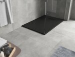 MEXEN/S - Hugo sprchová vanička SMC 130x90, čierna, krytka čierna 42709013-B