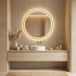 REA - Zrkadlo LED 60cm MMJ HOM-02501