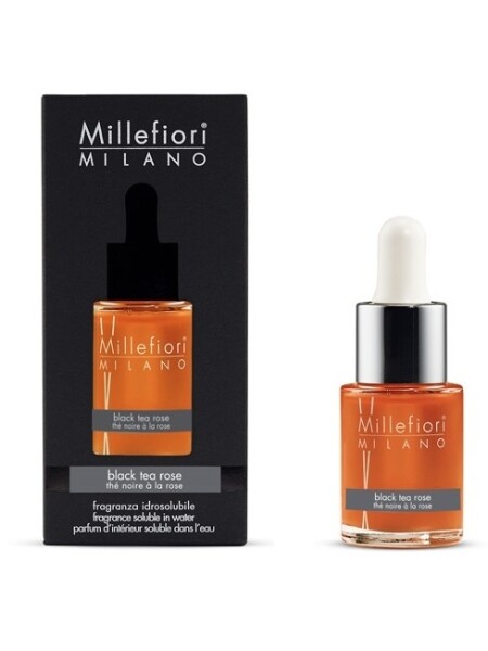 Millefiori Milano Vonný olej do aromalampy Black Tea/Rose 15 ml