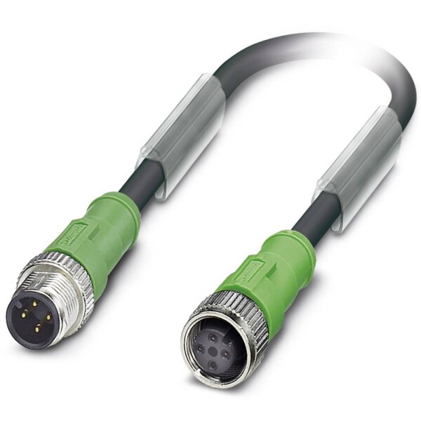 Sensor/Actuator cable SAC-4P-M12MS/ 5,0-186/M12FS 1509568 Phoenix Contact; 1509568