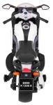 Mamido Detská elektrická motorka BMW K1300S biela