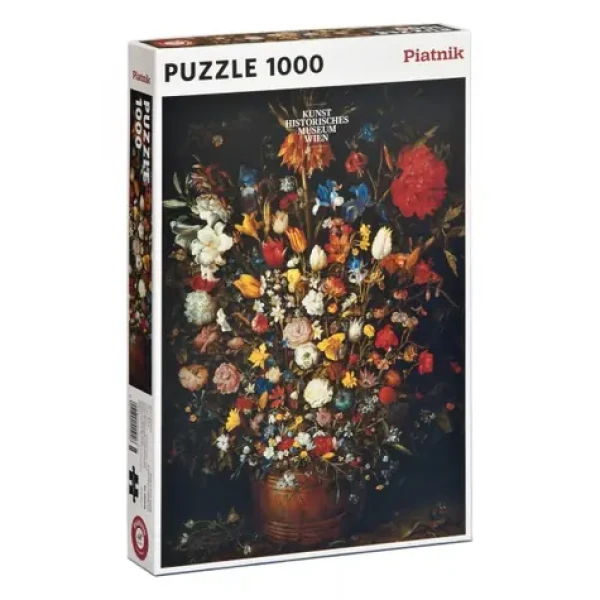 Piatnik Brueghel Kvety v drevenej váhe