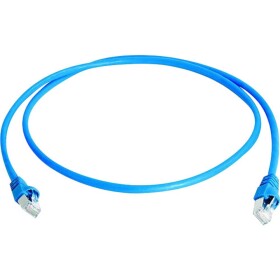 Telegärtner 100009128 RJ45 sieťové káble, prepojovacie káble CAT 6A S/FTP 25.00 m modrá samozhášavý, bez halogénov, UL certifikácia 1 ks; 100009128
