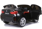 Mamido Elektrické autíčko BMW X6 M dvojmiestne XXL lakované čierne