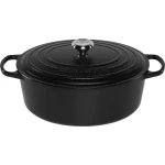 Le Creuset Signature Oválny hrniec s pokrievkou 33 cm čierna (21178330000430)