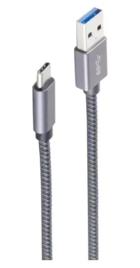 Shiverpeaks USB-A - USB-C adaptérový kábel / Kábel / USB 3.2 Gen 2 / 10 Gbps / 2 m (BS13-38030)