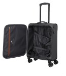 Sada cestovných kufrov Travelite Priego S,M,L Anthracite