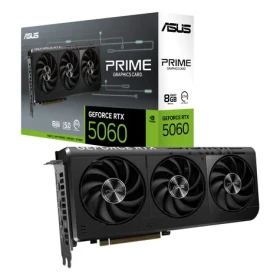 Asus Prime GeForce RTX 5060 8GB / 2527MHz / 8GB GDDR7 / 128-bit / 1x HDMI + 3x DP / 550W (8) (90YV0N11-M0NA00)