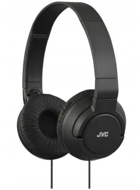 JVC HA-S180BEF čierna / skladacie slúchadlá / jack 3.5 mm / 1.2 m (HAS-180BEF)