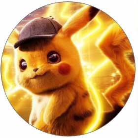 Jedlý papier Pikachu 19,5 cm - Pictu Hap - Pictu Hap