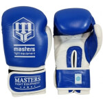 Kožené boxerské rukavice MASTERS RBT-TRW 01210-02 modrá
