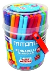 Mitama 62876 / Fixy umývateľné / 100 ks / 30 farieb / 3 mm / trojhranné (62876)