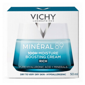 VICHY Mineral 89 100H hydratačný krém s bohatou textúrou 50 ml