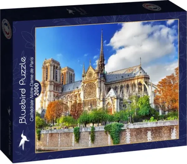 BlueBird Puzzle Katedrála Notre-Dame v Paríži