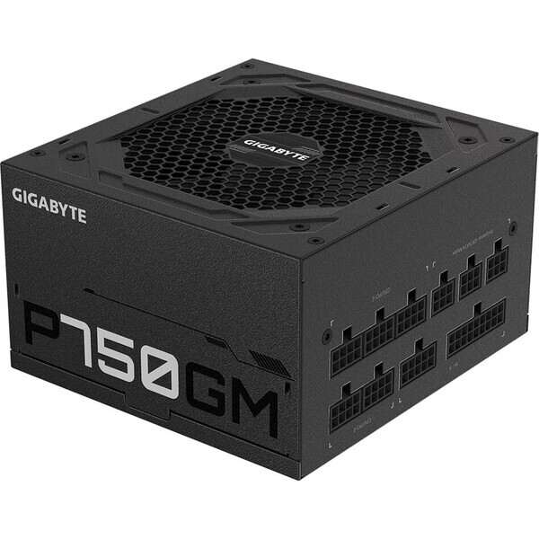 GIGABYTE P750GM / 750W / 120mm ventilátor / PFC / modulárny / 80PLUS Gold (GP-P750GM)