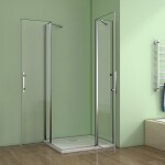 H K - Sprchovací kút MELODY A2 90 cm s dvomi jednokrídlovými dverami SE-MELODYA290