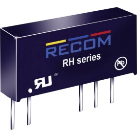 RECOM RH-0515D DC / DC menič napätia, DPS 5 V/DC 15 V/DC, -15 V/DC 33 mA 1 W Počet výstupov: 2 x; RH-0515D