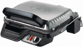 TEFAL Ultracompact GC306012 strieborná / Kontaktný gril / 2000 W / 3 programy / Gril. plocha: 600cm2 (GC 3060)