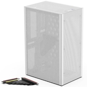 Ssupd Meshlicious Full Mesh biela / Mini-ITX / 1x USB-A 3.0 / 1x USB-C 3.1 / bez zdroja (G99.OE759FMW4.00)