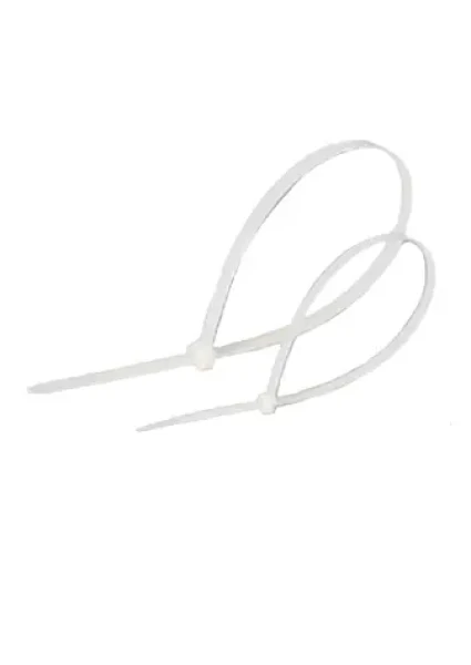 Lanview Sťahovacia páska biela 2,5x200 mm / Sťahovacie pásky na káble / Nylon 66 (LVT551025-2.5MM-200MM)