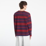 Tričko adidas 90S Alternative Sport Long Sleeve Stripe Waffle T-Shirt Aurora Ruby M